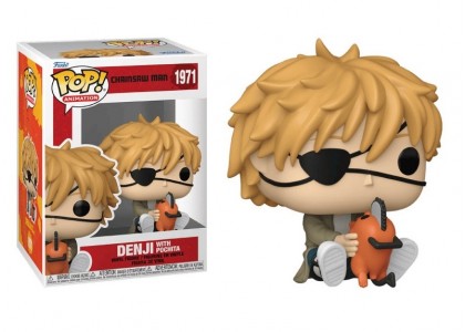 Pop! Фигурка Дэнджи и Почита из аниме "Человек-бензопила"
