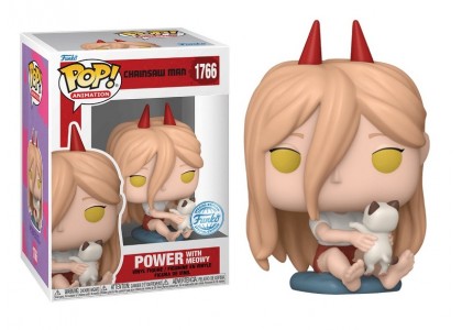 Pop! Фигурка Пауэр и Мявка из аниме "Человек-бензопила"