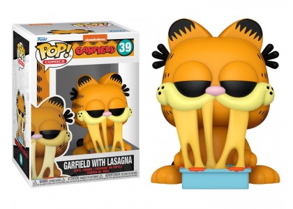 Pop! Фигурка Гарфилд ест лазанью из мультика "Garfield"