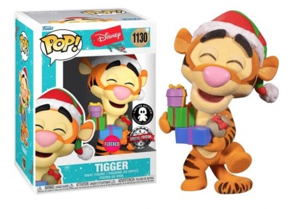 Pop! Флокированная фигурка Тигра из мультика "Винни-Пух"