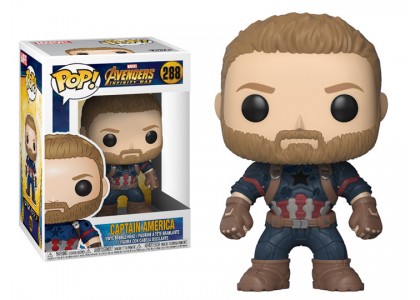 Pop! Фигурка Капитана Америка из "Войны бесконечности"