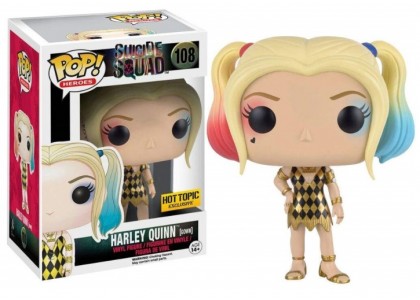 Pop! Фигурка Харли в золотом платье из фильма "Отряд самоубийц"