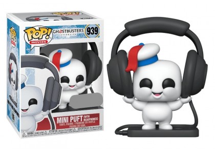 Pop! Фигурка Зефирка с наушниками из фильма "Охотники за привидениями"