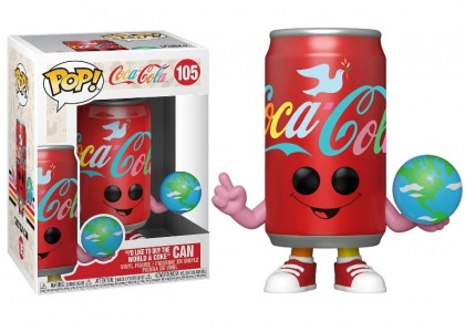 Pop! Фигурка банка Coca-Cola с земным шаром