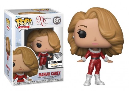 Pop! Блестящая фигурка Мэрайя Кэри в красном