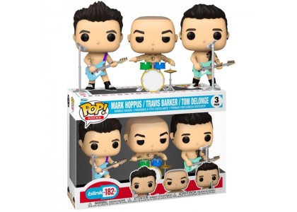 Pop! Фигурки Марк, Трэвис и Том из группы "Blink-182"