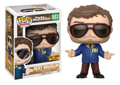Pop! Фигурка Берт Маклин из сериала "Парки и зоны отдыха"